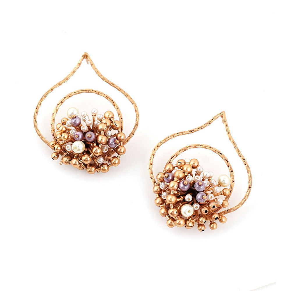 Suhani Pittie Double Drop Contemporary Earrings By Samyuktha Menon
