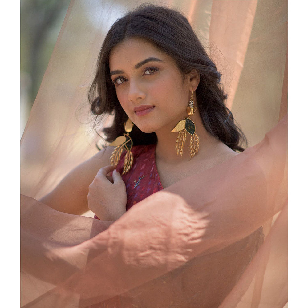 Suhani Pittie Fresh Floral Bunch Earring