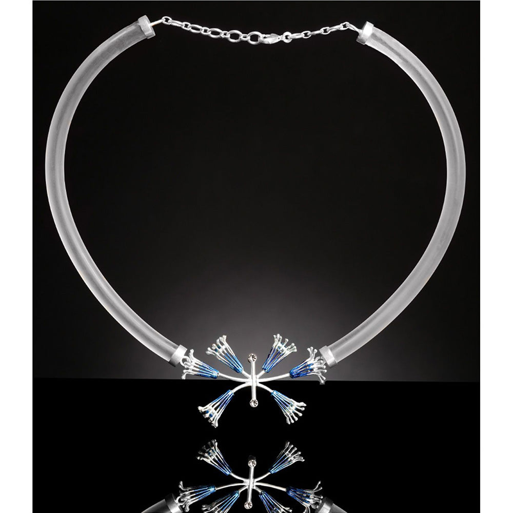 Suhani Pittie Luna Valley Acrylic Pipe Necklace