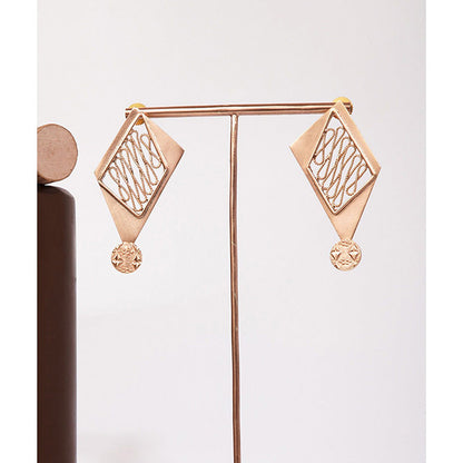 Suhani Pittie Pyramid Corner Earrings