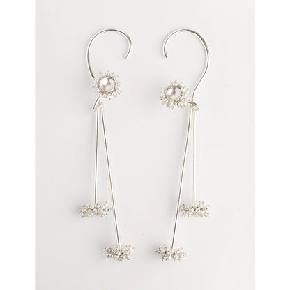 Suhani Pittie Pearl Bunch Shoulder Duster