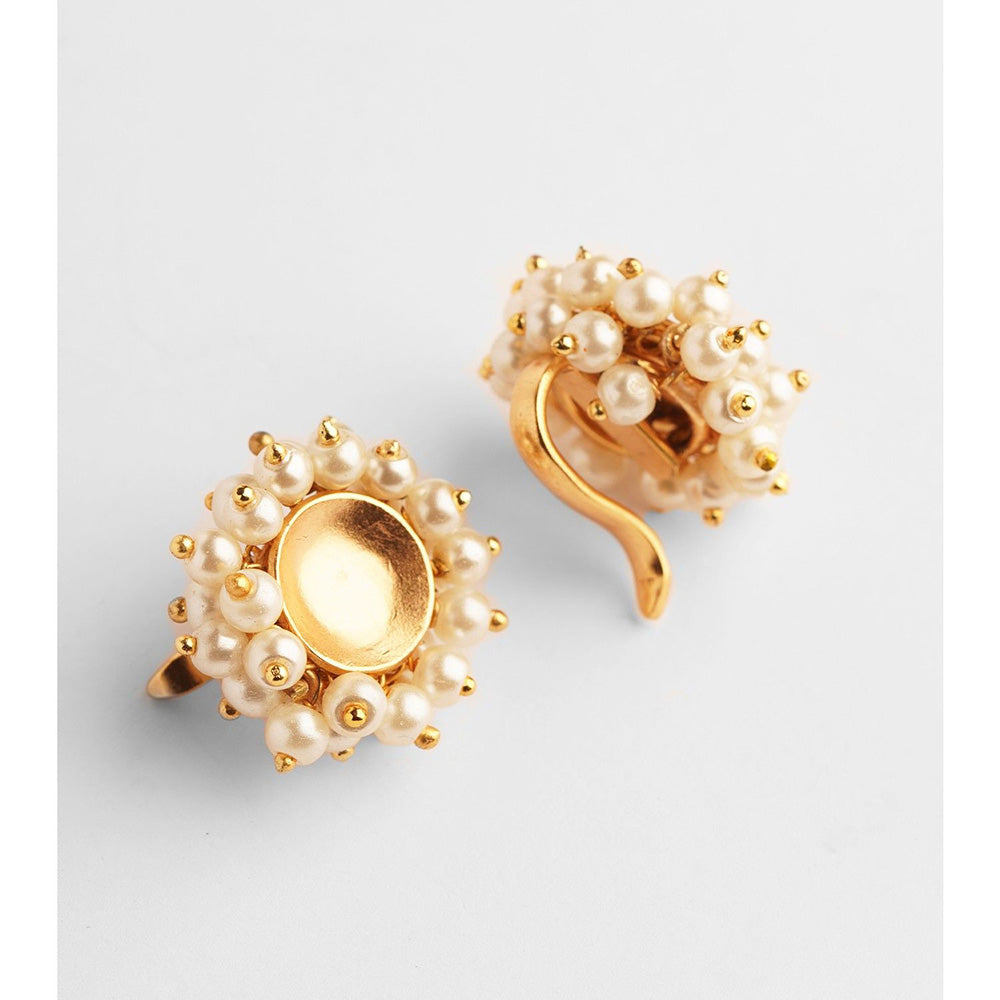Suhani Pittie Pearl Bunch Ear Buttons