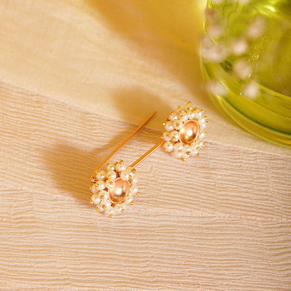 Suhani Pittie Pearl Bunch Brooch Pins