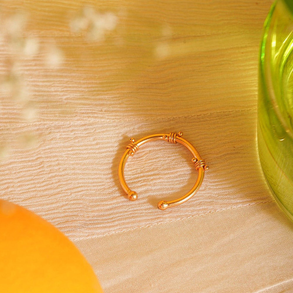 Suhani Pittie Round Spectrum Ring