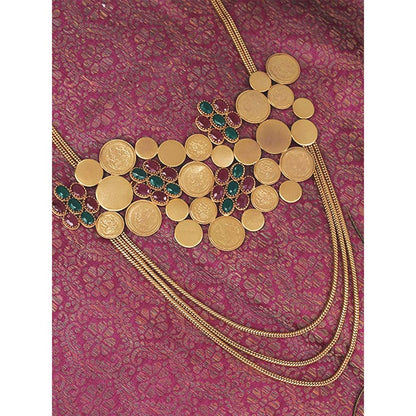 Suhani Pittie Gold Kasu Galaxy Cluster Necklace