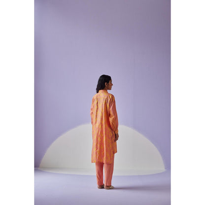 Surbhi Gupta Coral Co-Ord (Set of 2)