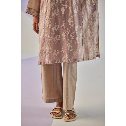 Surbhi Gupta Grey Antifit Kurta and Pant (Set of 2)