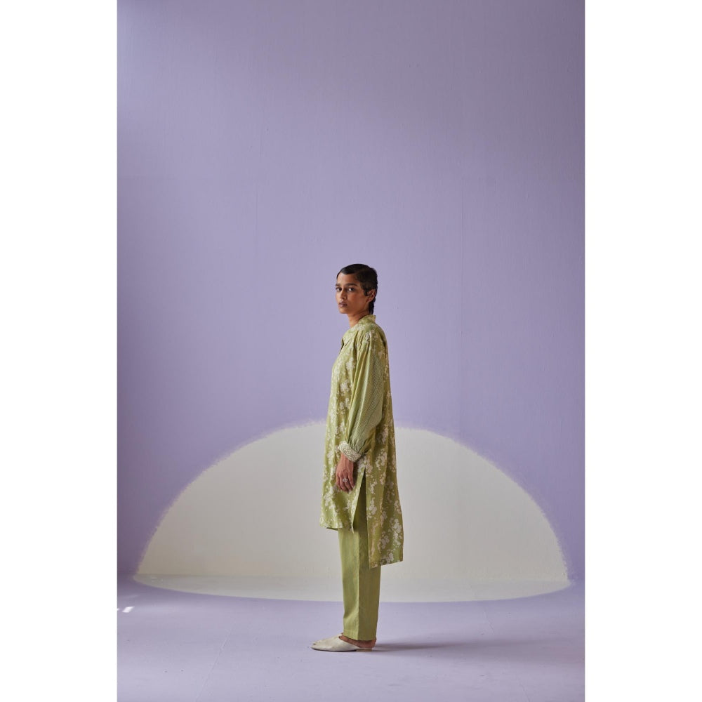Surbhi Gupta Green Co-Ord (Set of 2)