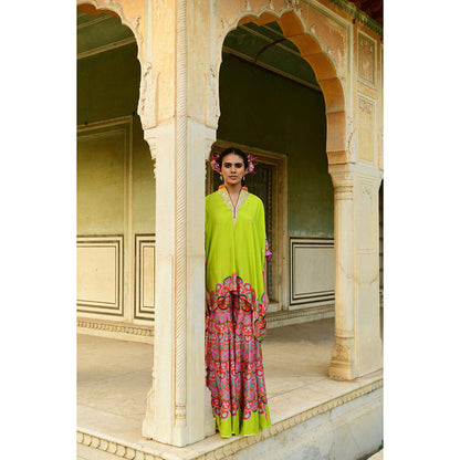 Swati Vijaivargie Pansy Tunic & Sharara (Set of 2)