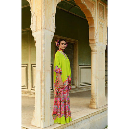 Swati Vijaivargie Pansy Tunic & Sharara (Set of 2)