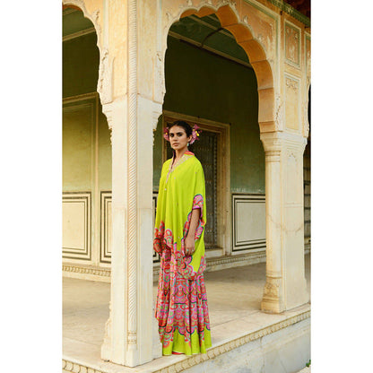 Swati Vijaivargie Pansy Tunic & Sharara (Set of 2)
