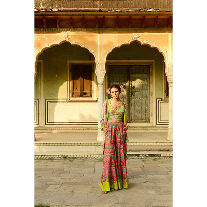 Swati Vijaivargie Lata Crop Top