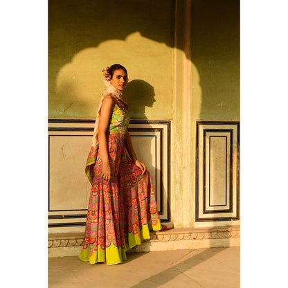 Swati Vijaivargie Lata Crop Top