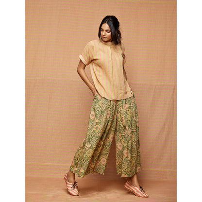 Swati Vijaivargie Greta Zaal Pleated Palazzo