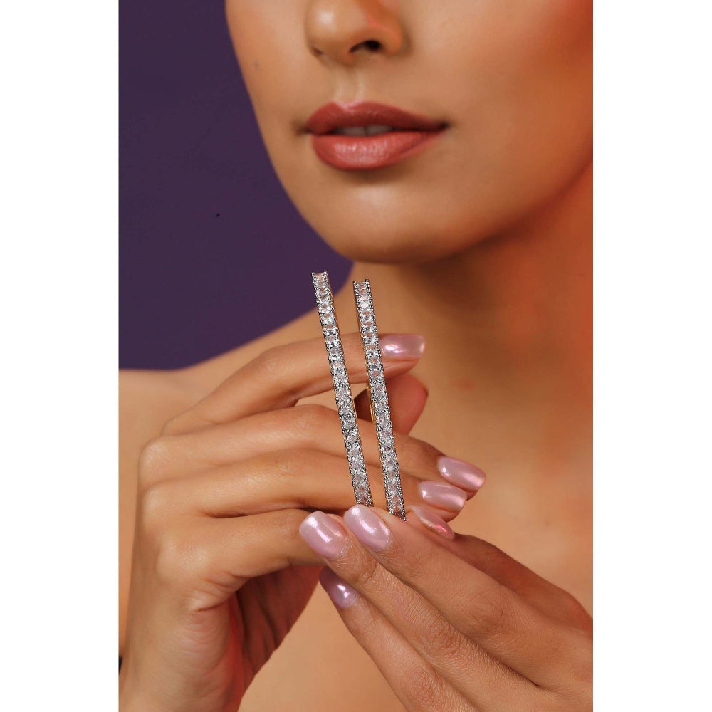 SWABHIMANN Ara Solitaire Zirconia Bangle