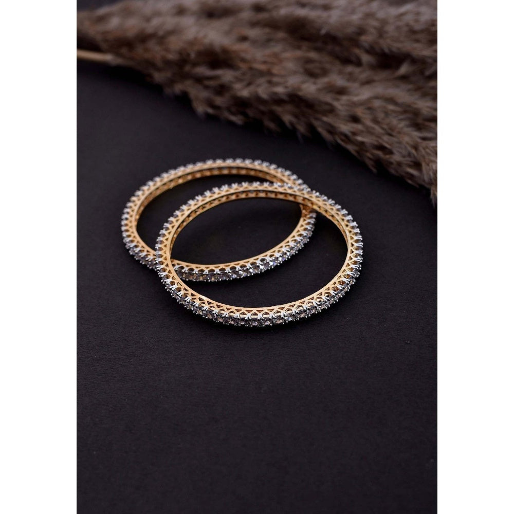 SWABHIMANN Ara Solitaire Zirconia Bangle