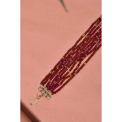 SWABHIMANN Aysha Red Bracelet