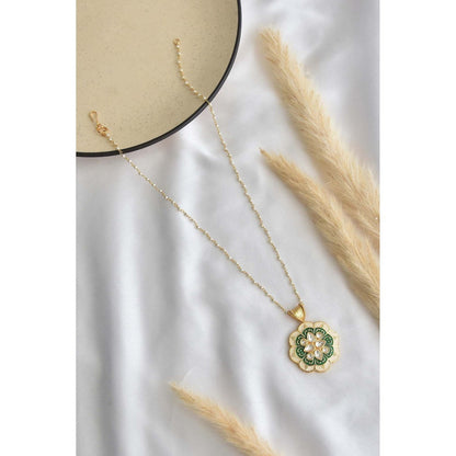 SWABHIMANN Venya Multicolour and White Pendant