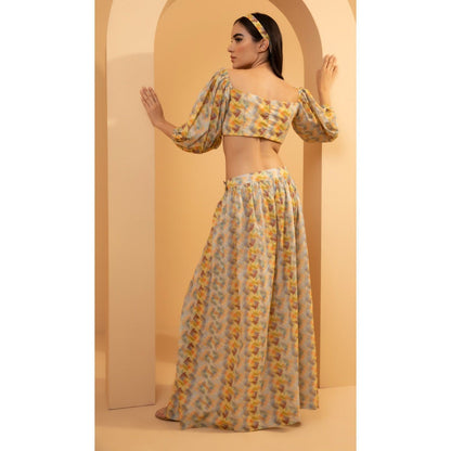 Tarini Vij Multicolor Gwen Co-Ord (Set of 2)
