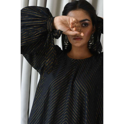 Taro India Black & Gold Kurti