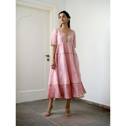 Taro india French Rose Dress
