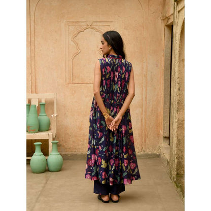Taro India Carnation Shirt Kurta with Pant (Set of 2)
