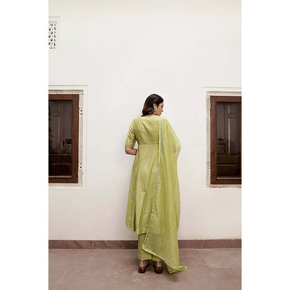 Taro India Noor Kurta With Pant And Dupatta