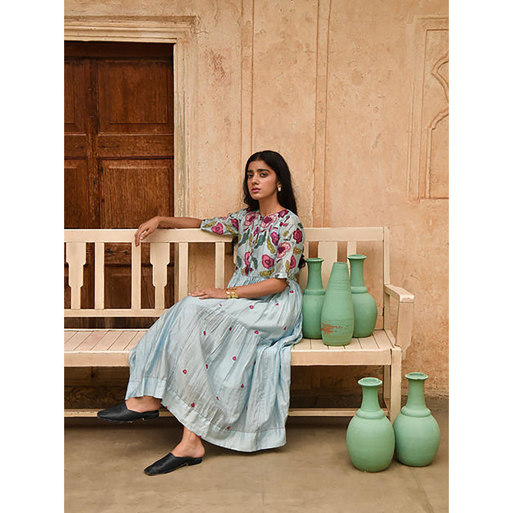 Taro India Blue Dress