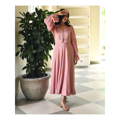 Taro India Peony Dress
