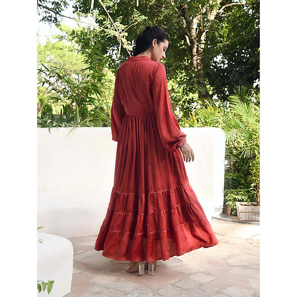 Taro India Persian Red Dress