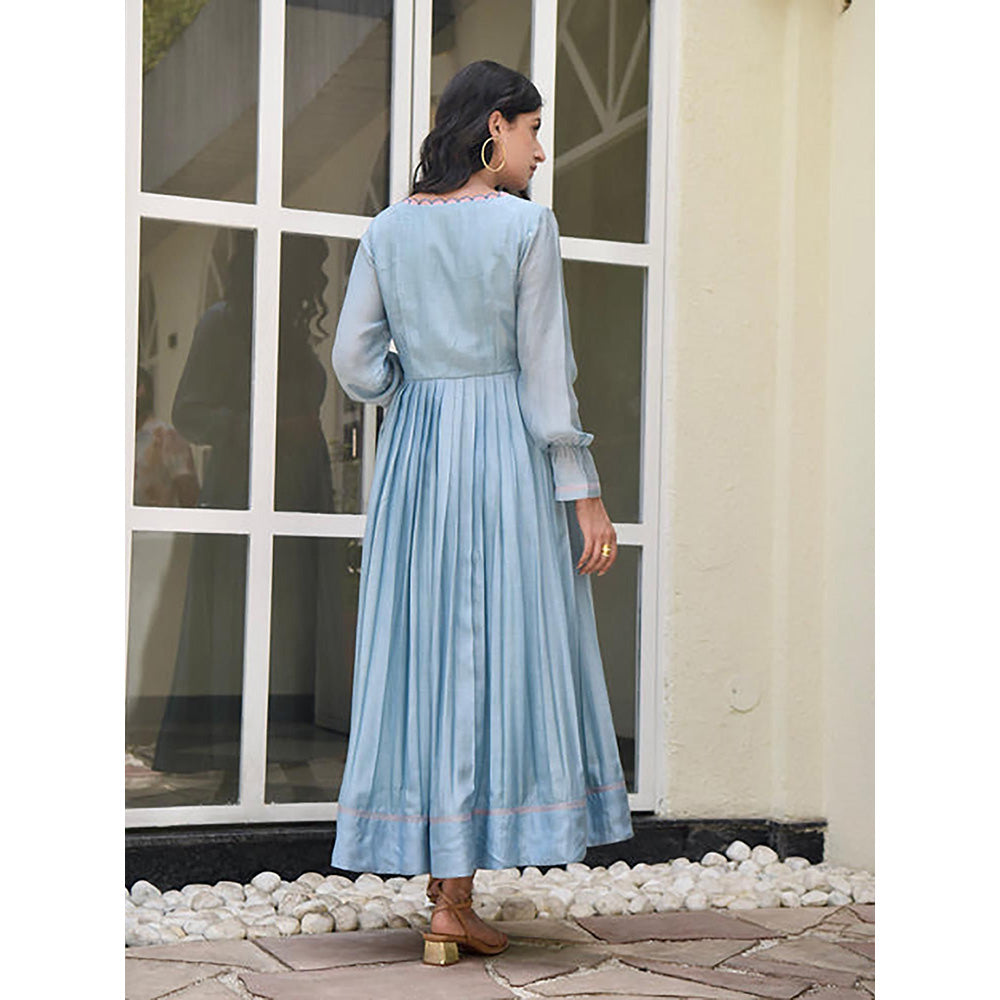 Taro India Carolina Blue Dress