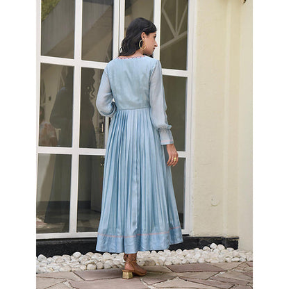 Taro India Carolina Blue Dress