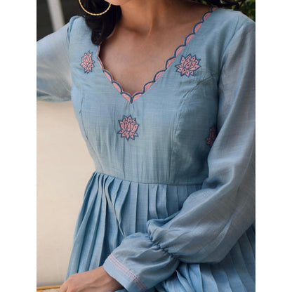Taro India Carolina Blue Dress