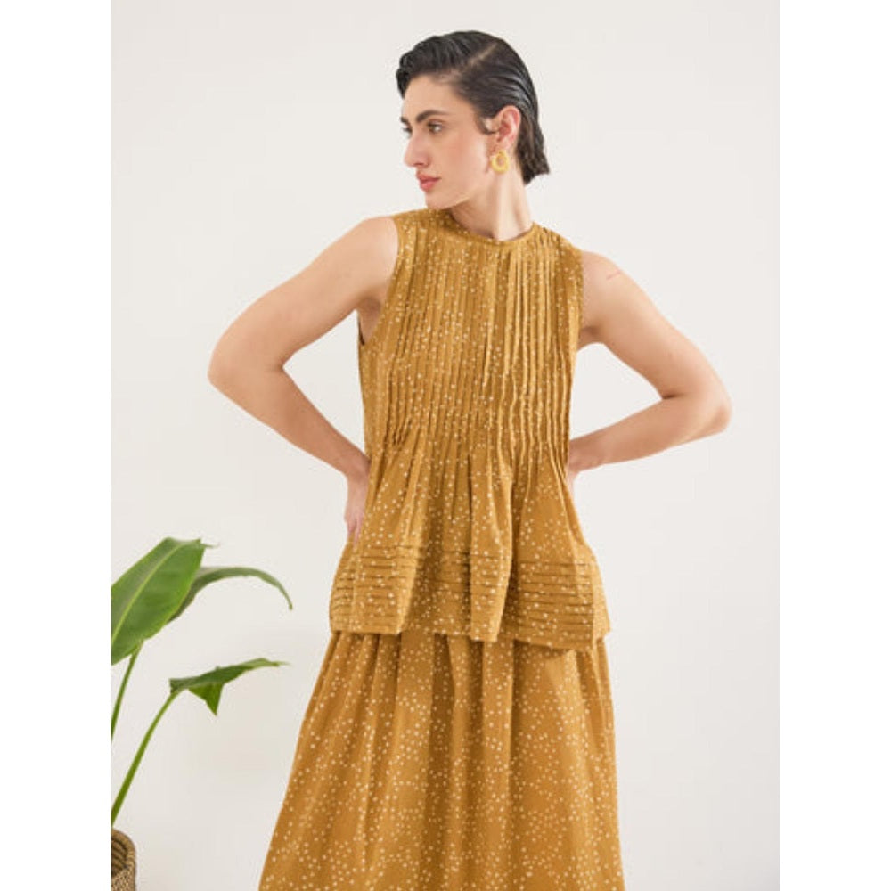 Taro India Mustard Mirage Top