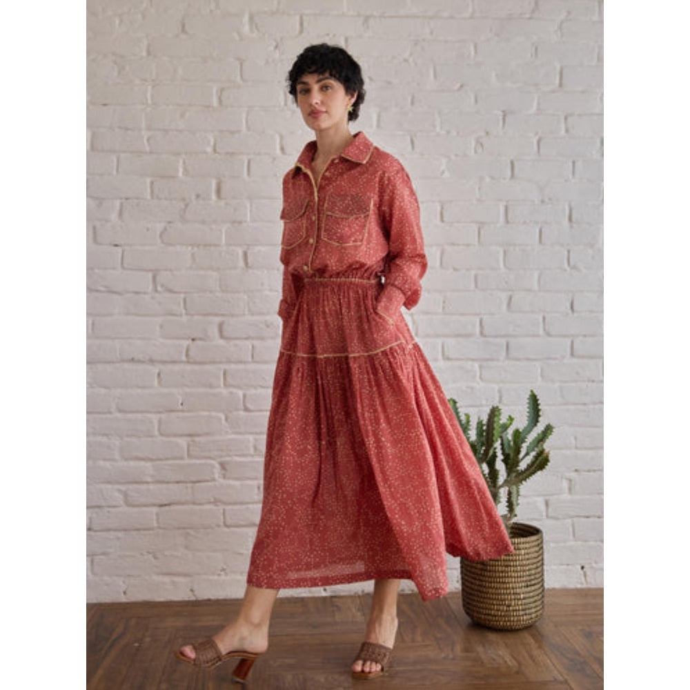 Taro India Rose Meadow Skirt