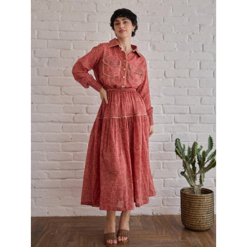 Taro India Rose Meadow Skirt