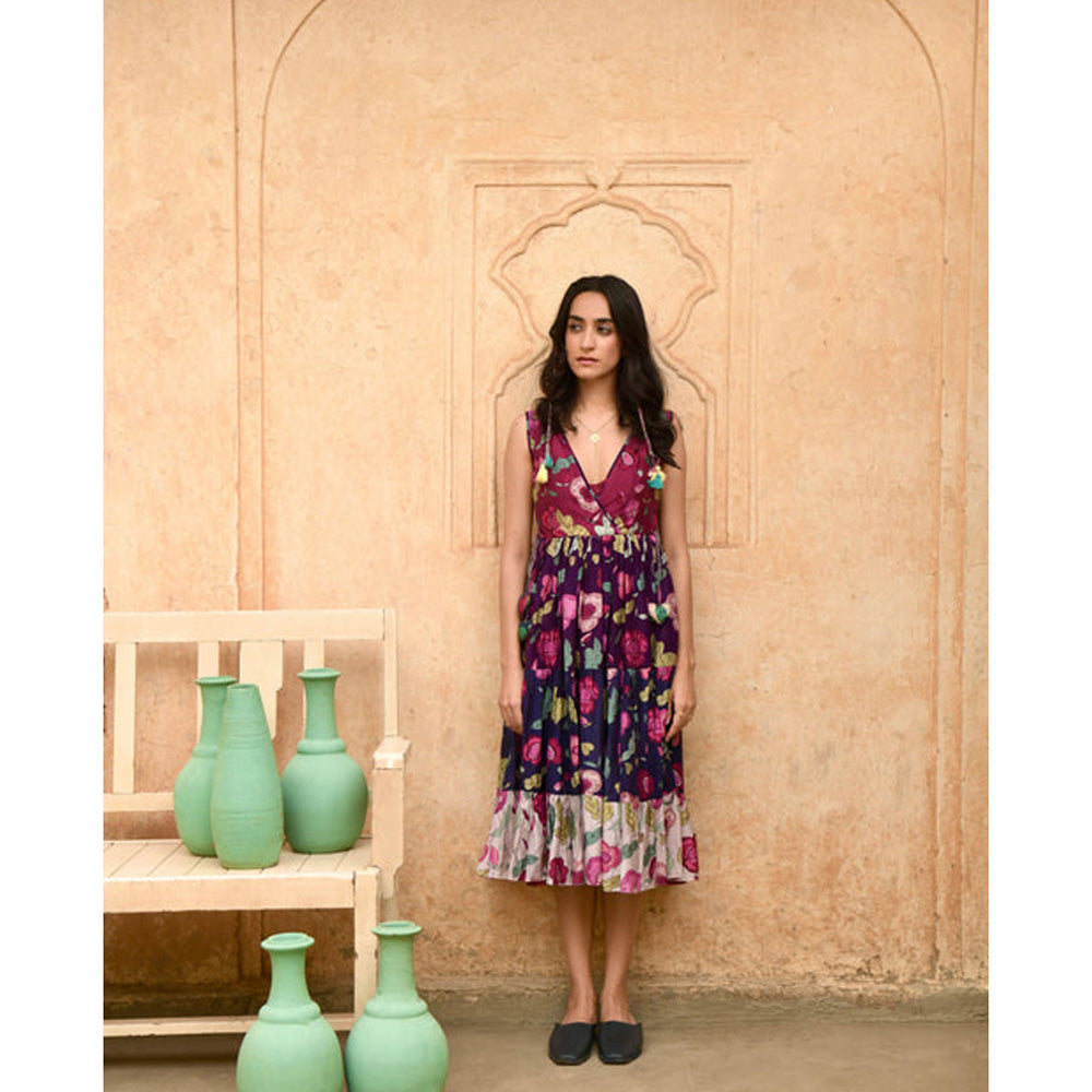 Taro India Floral Dream Multicolor Dress