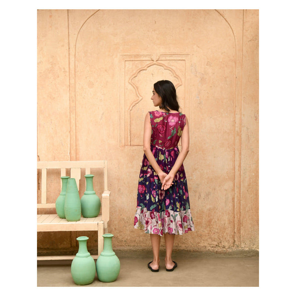 Taro India Floral Dream Multicolor Dress