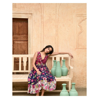 Taro India Floral Dream Multicolor Dress