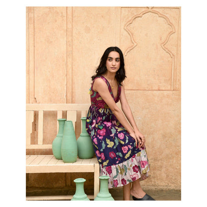 Taro India Floral Dream Multicolor Dress