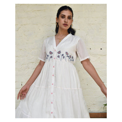 Taro India Floral Garden Dress