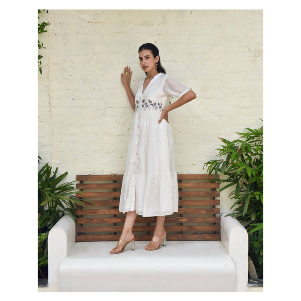 Taro India Floral Garden Dress