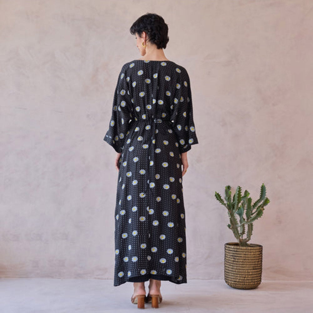 Taro India Daisy Drift Kaftan Maxi Dress