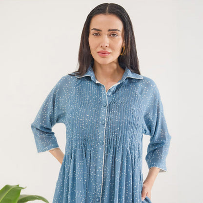 Taro India Dewdrop Dance Midi Dress