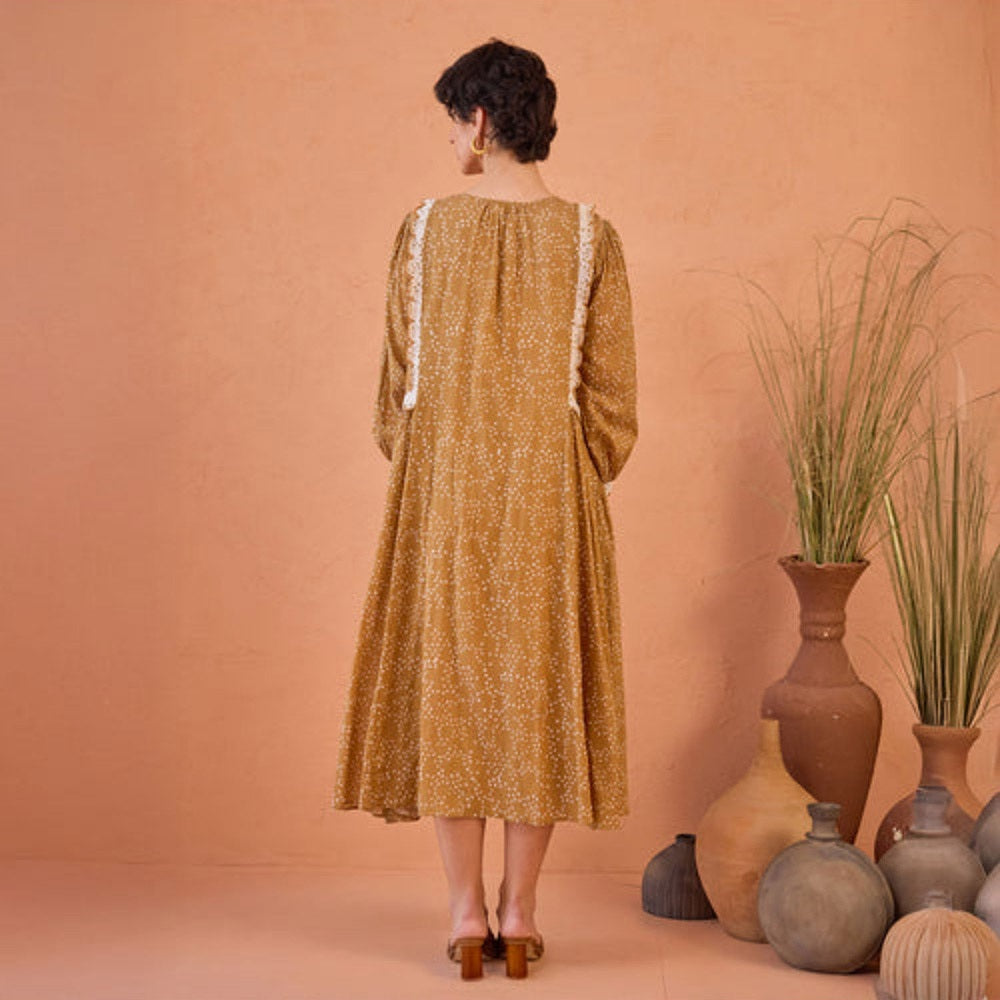 Taro India Marigold Breeze Maxi Dress