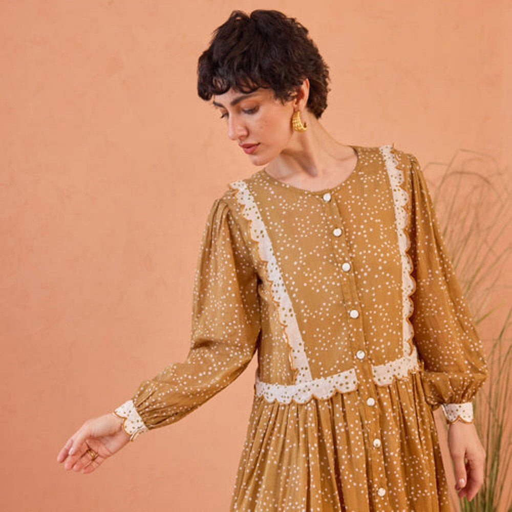 Taro India Marigold Breeze Maxi Dress