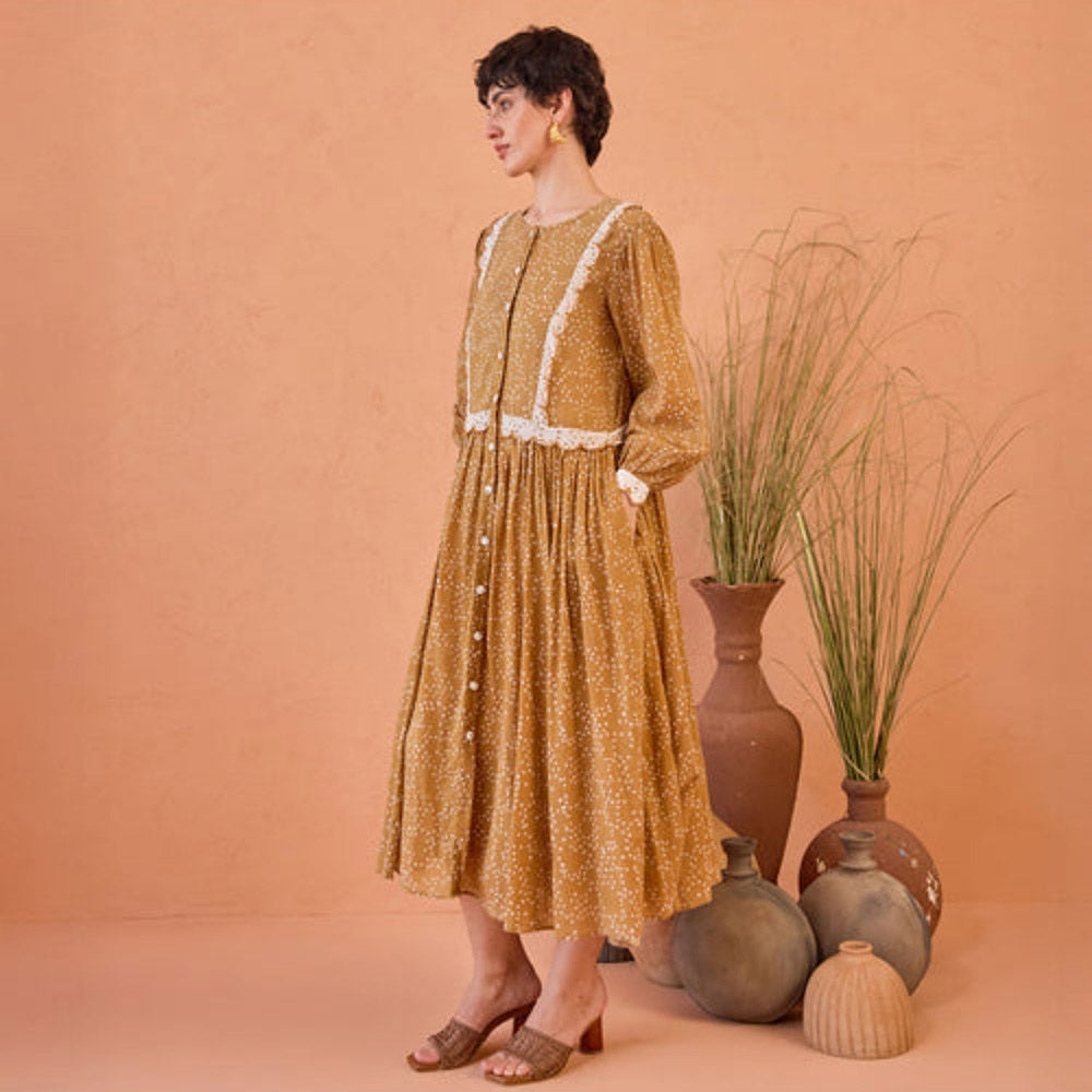 Taro India Marigold Breeze Maxi Dress