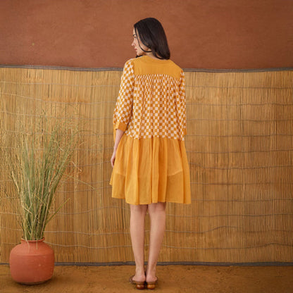 Taro India Honey Drift Mini Shirt Dress