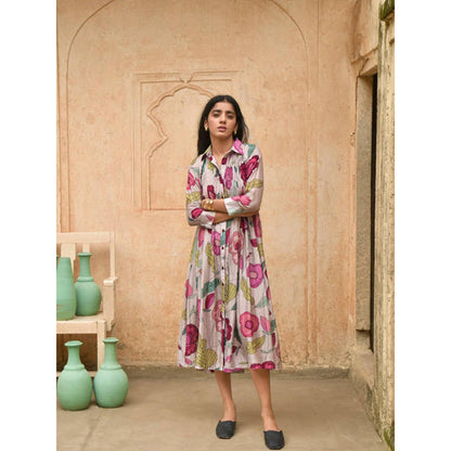 Taro India Magnolia Shirt Dress