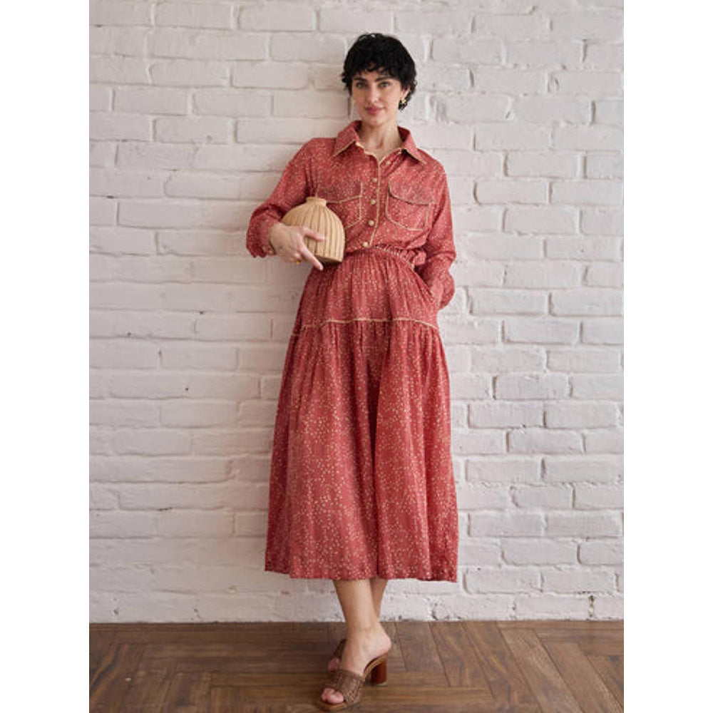 Taro India Rose Meadow Shirt